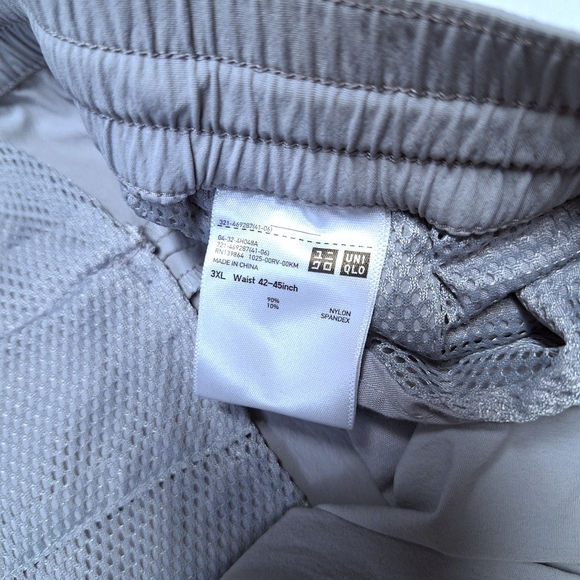 Uniqlo Womens Sporty Crop Ankle Pants Elastic Waist w Drawstring Gray 3XL - Picture 16 of 16